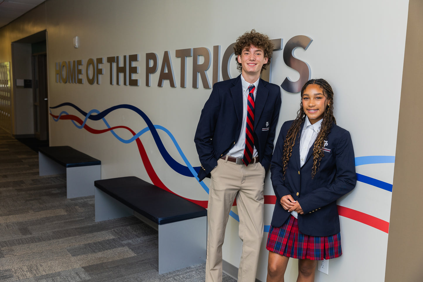 School Uniform Hopsack Blazer (7th-12th Grade)