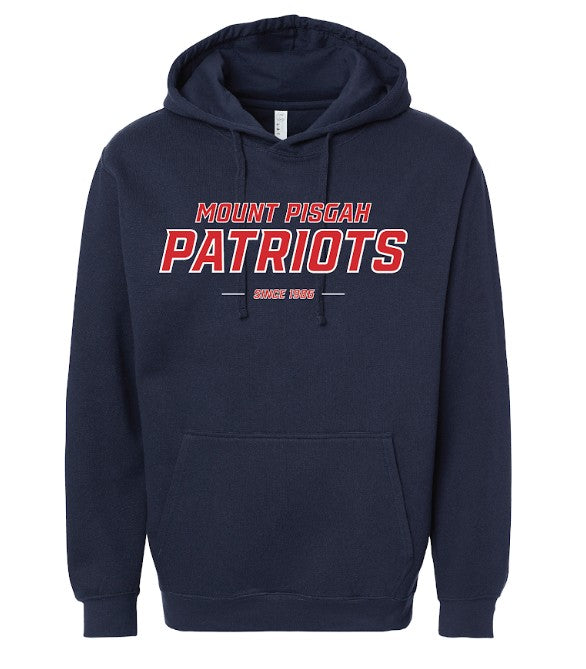 PRE ORDER Adult Navy Patriots Hoodie