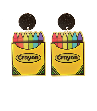 Crayon Earrings