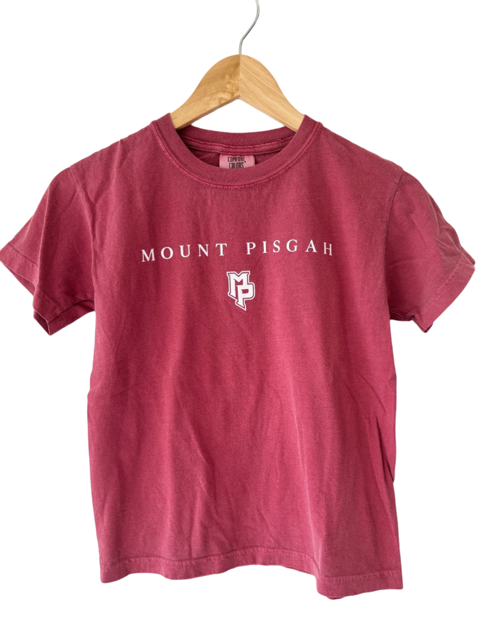 Youth Crimson Mount Pisgah Tee
