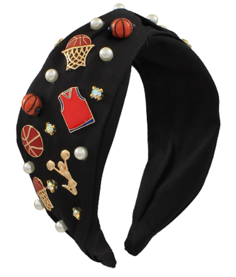 Basketball Theme Headband