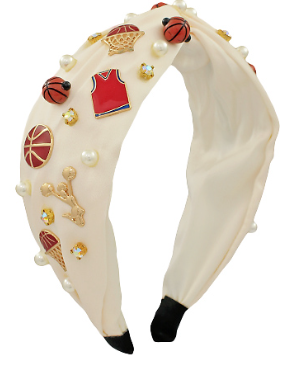 Basketball Theme Headband