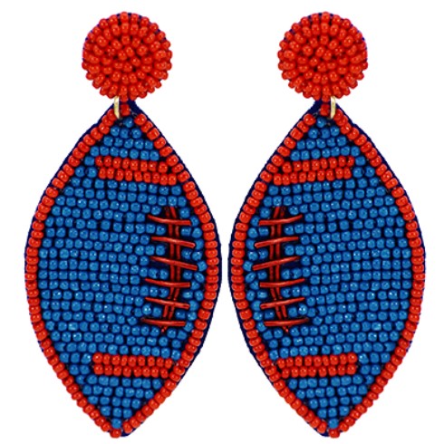Football Earrings