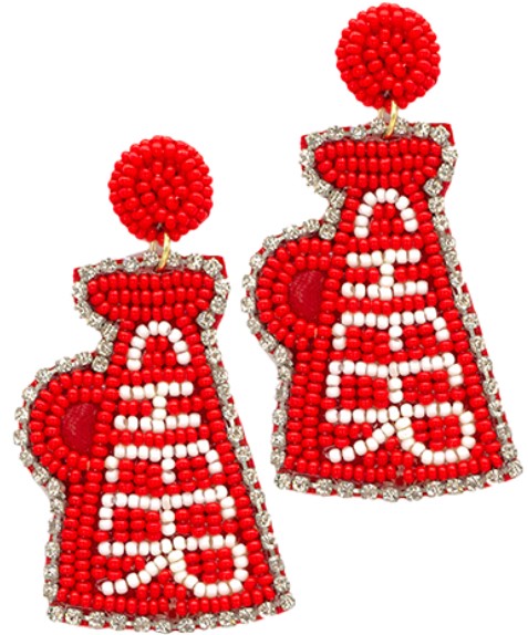 Cheer Megaphone Earrings