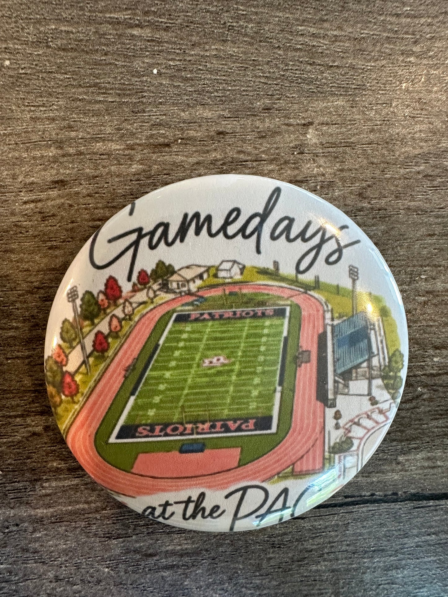Gamedays At The Pac Button