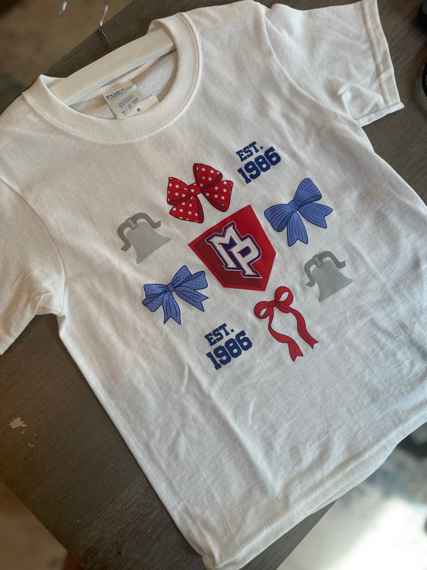 Youth Bows and Bells T Shirt