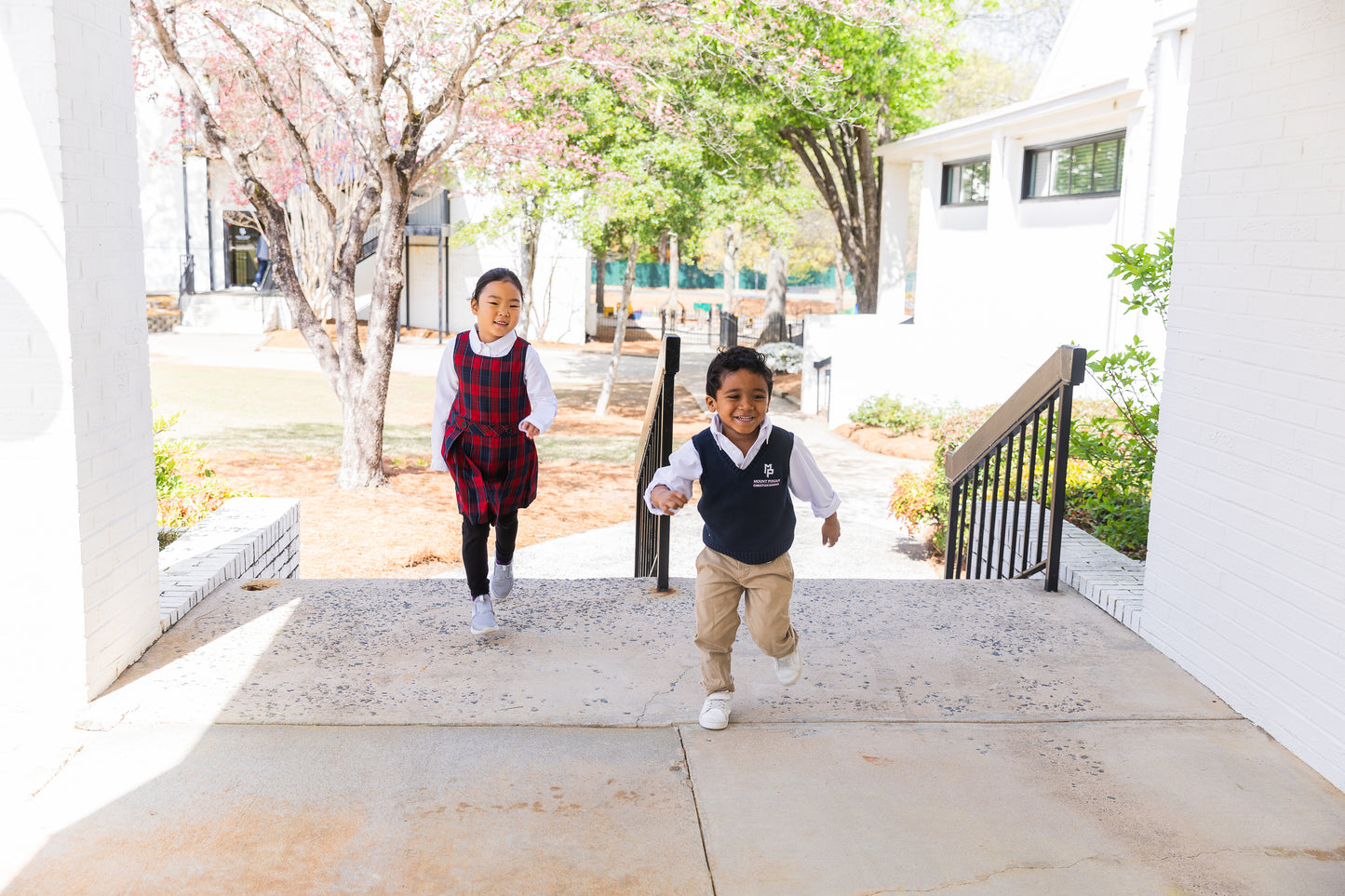 Boys Long Sleeve Solid Oxford Dress Shirt