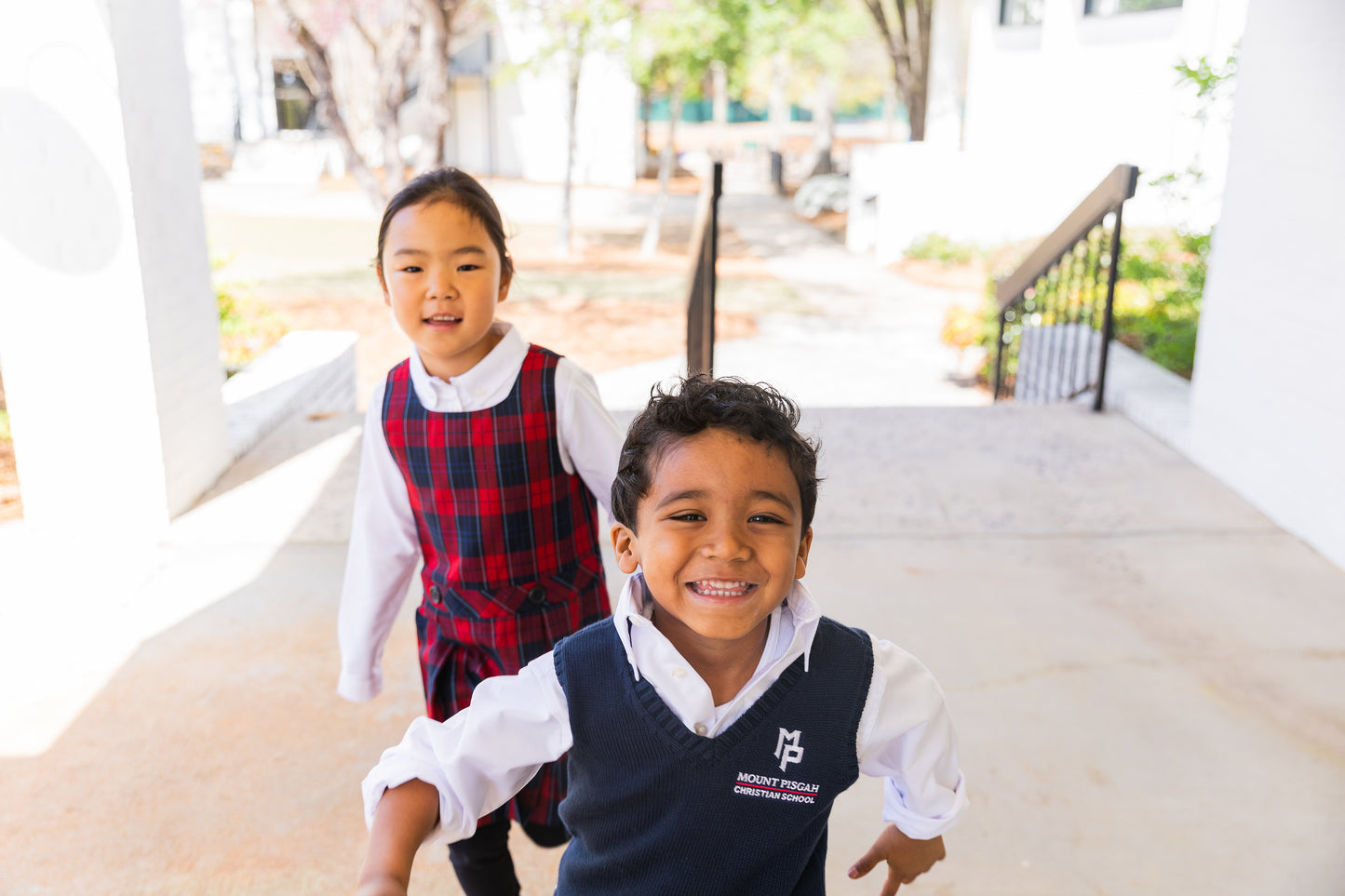 Boys Long Sleeve Solid Oxford Dress Shirt
