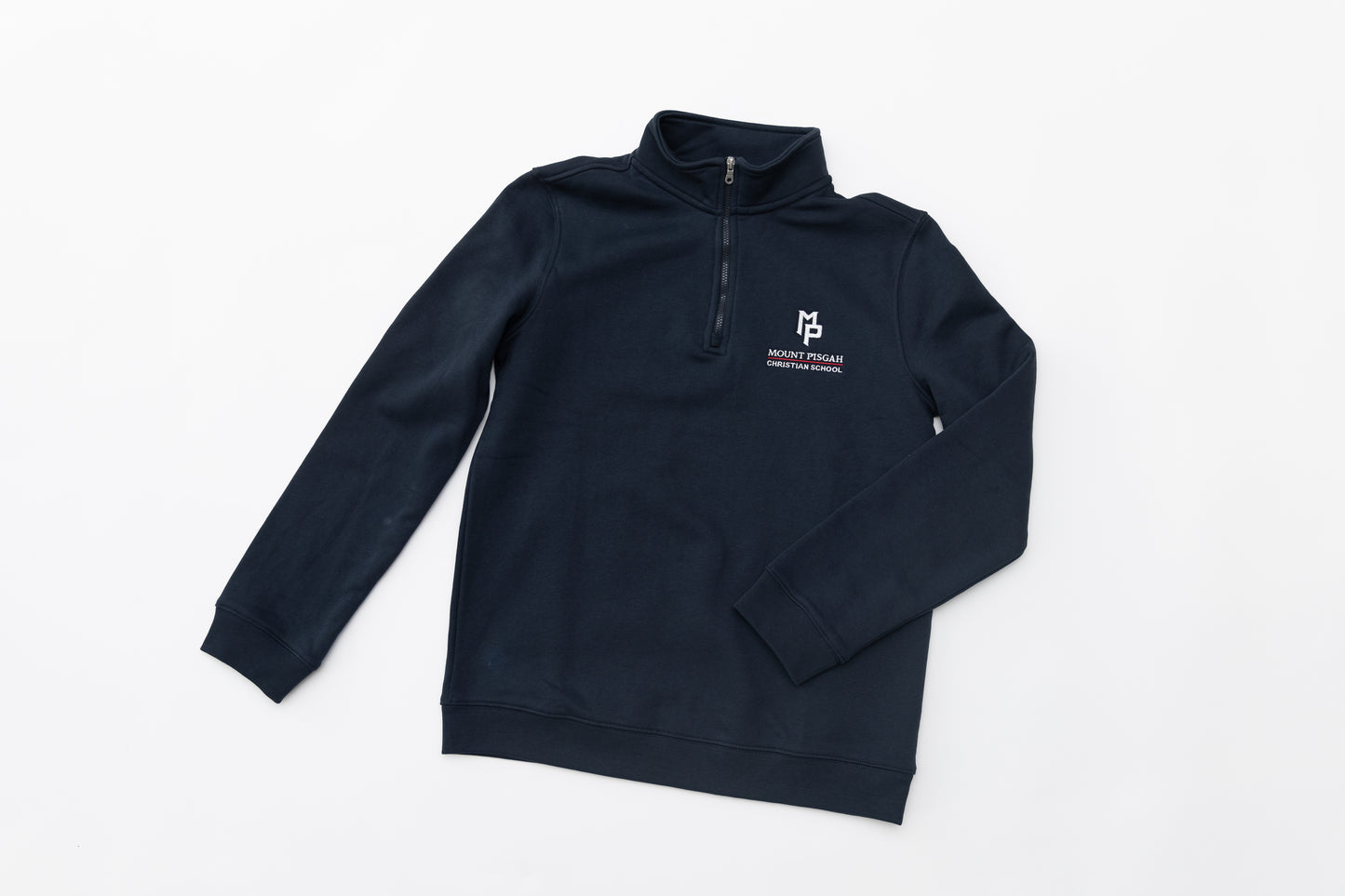 School Uniform Kids Quarter Zip Sweatshirt