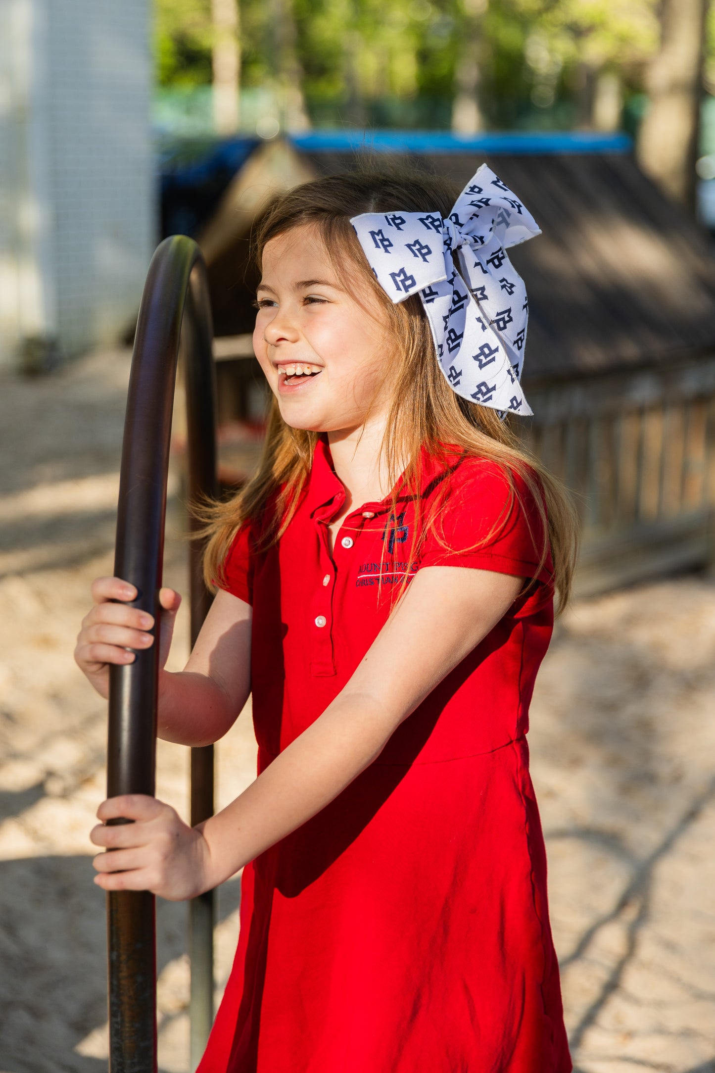 MP Logo King Whimsy Tail Bow