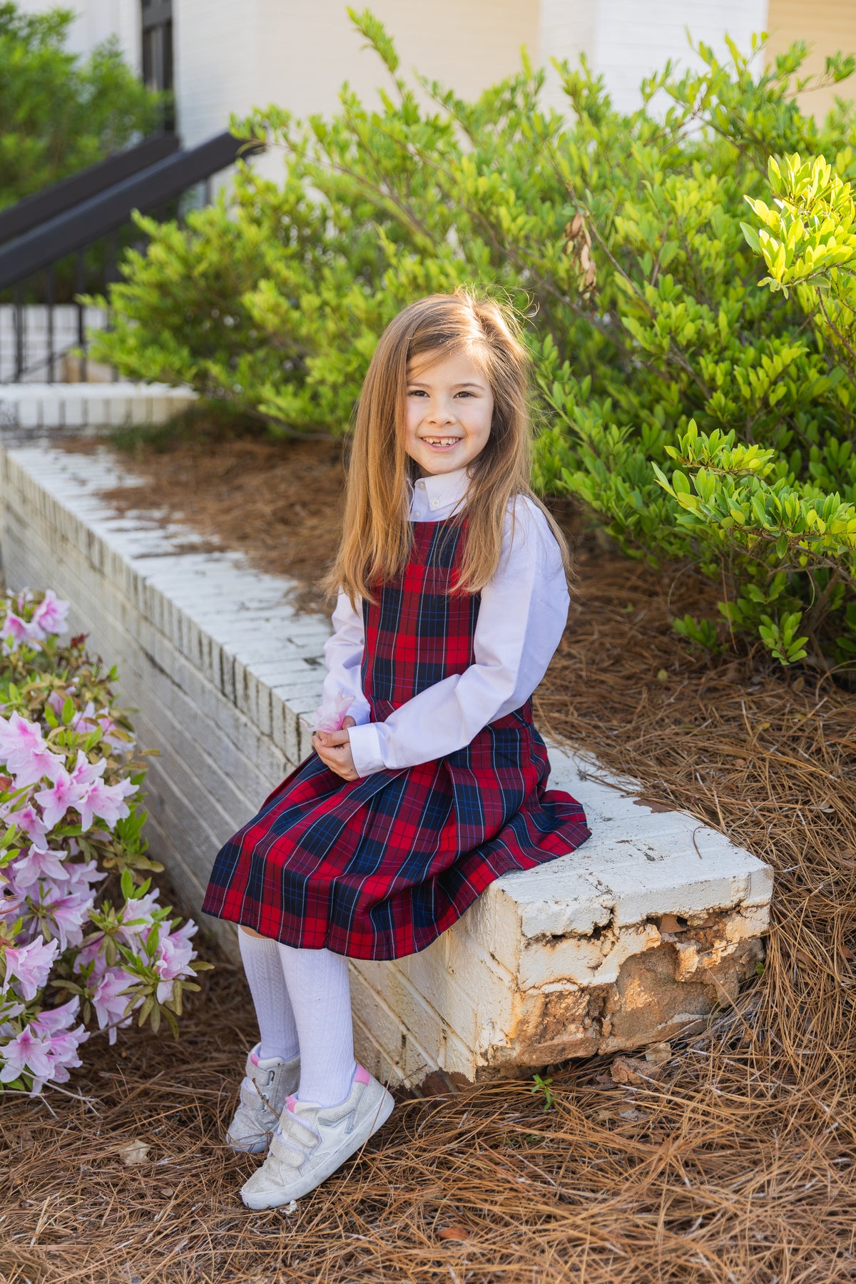 Girls Plaid Jumper (JK-2nd Grade) – MPCS Patriot Shop