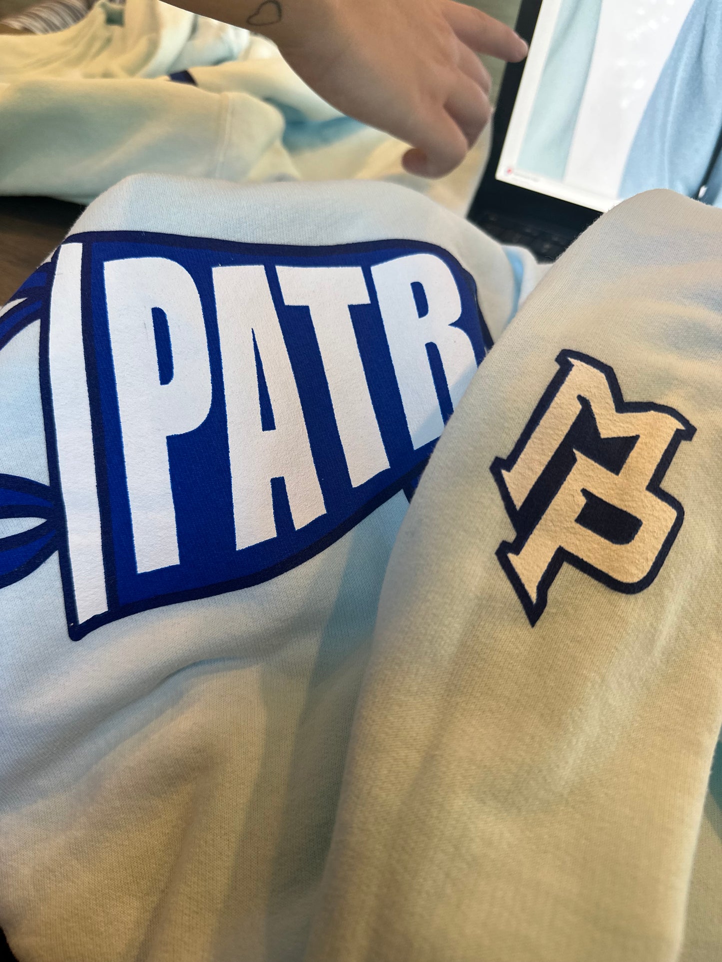 Adult Pennant Flag Crewneck