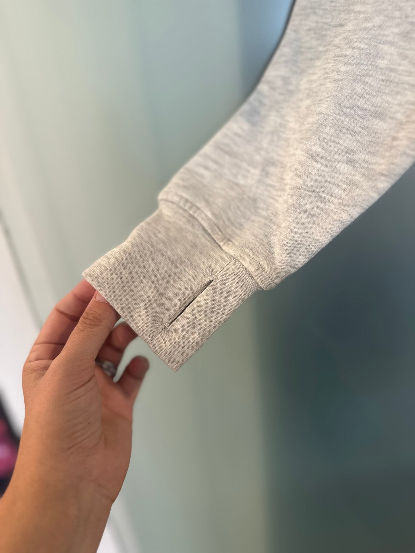 Women’s Classic Half-Zip – Heather Oatmeal