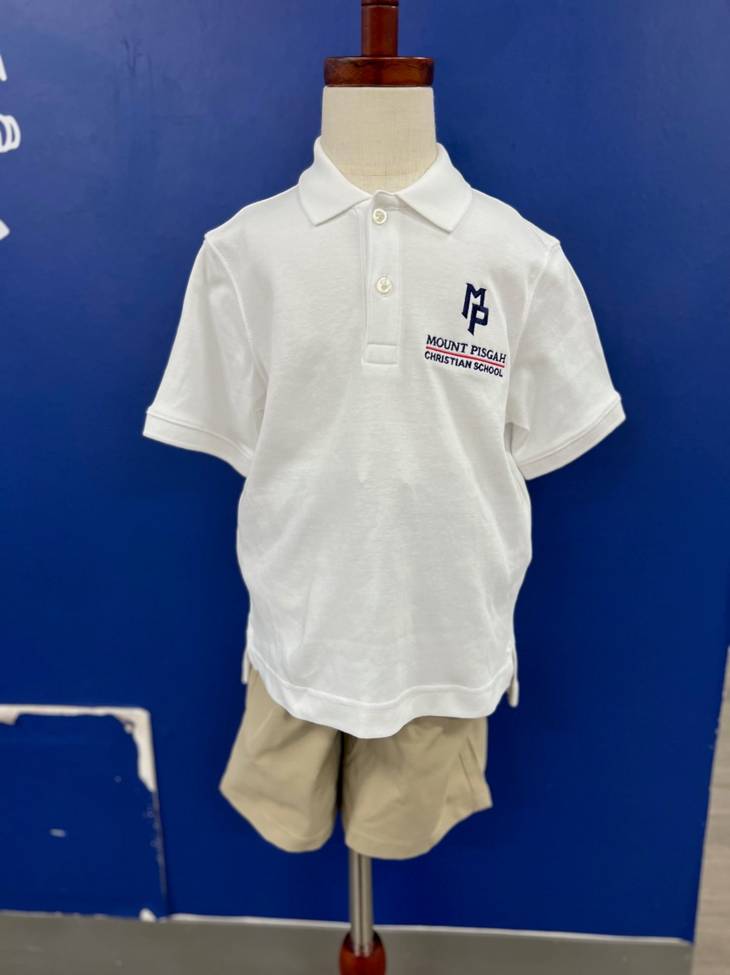 Youth Short Sleeve Interlock Polo Shirt
