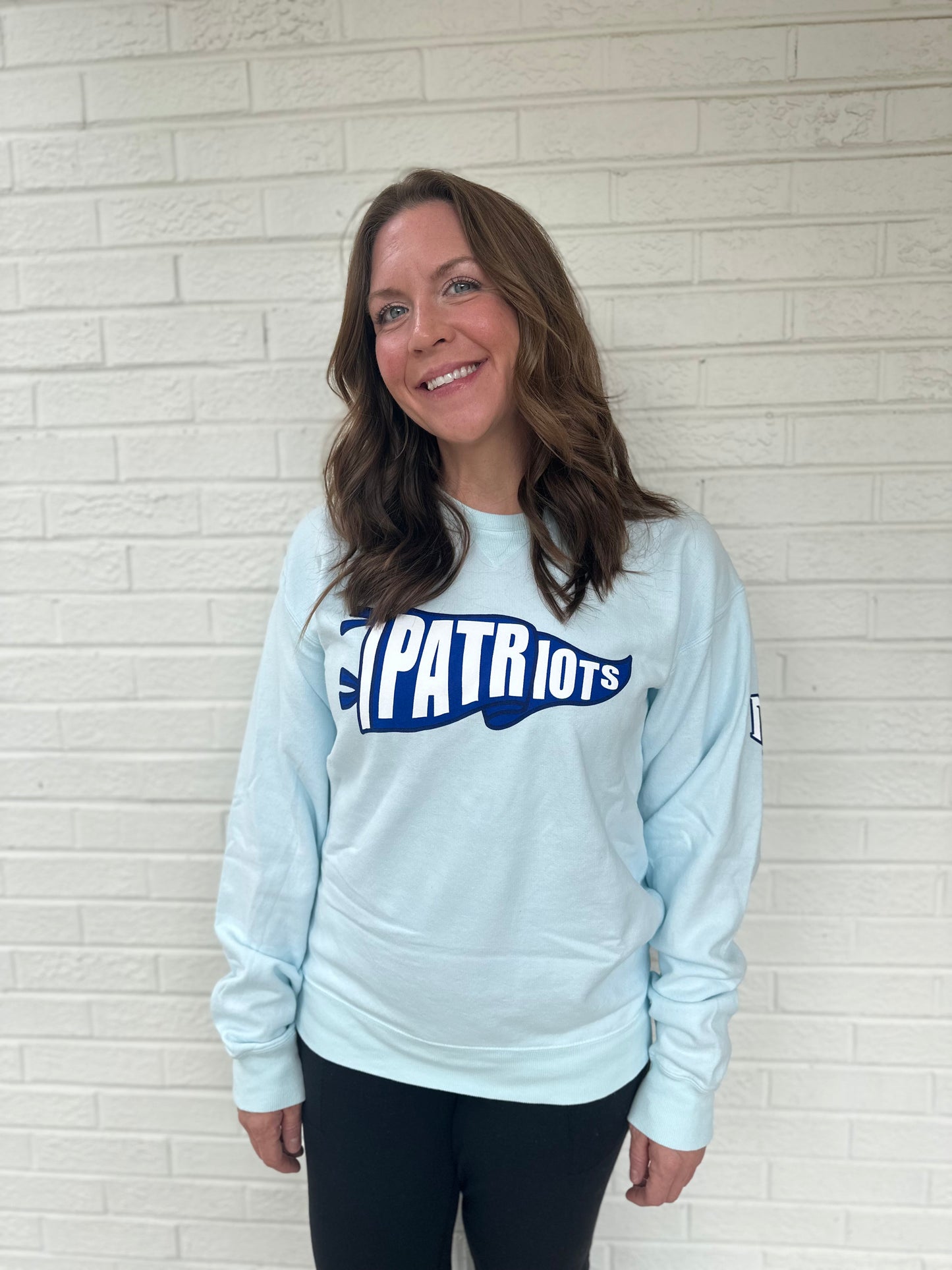 Adult Pennant Flag Crewneck