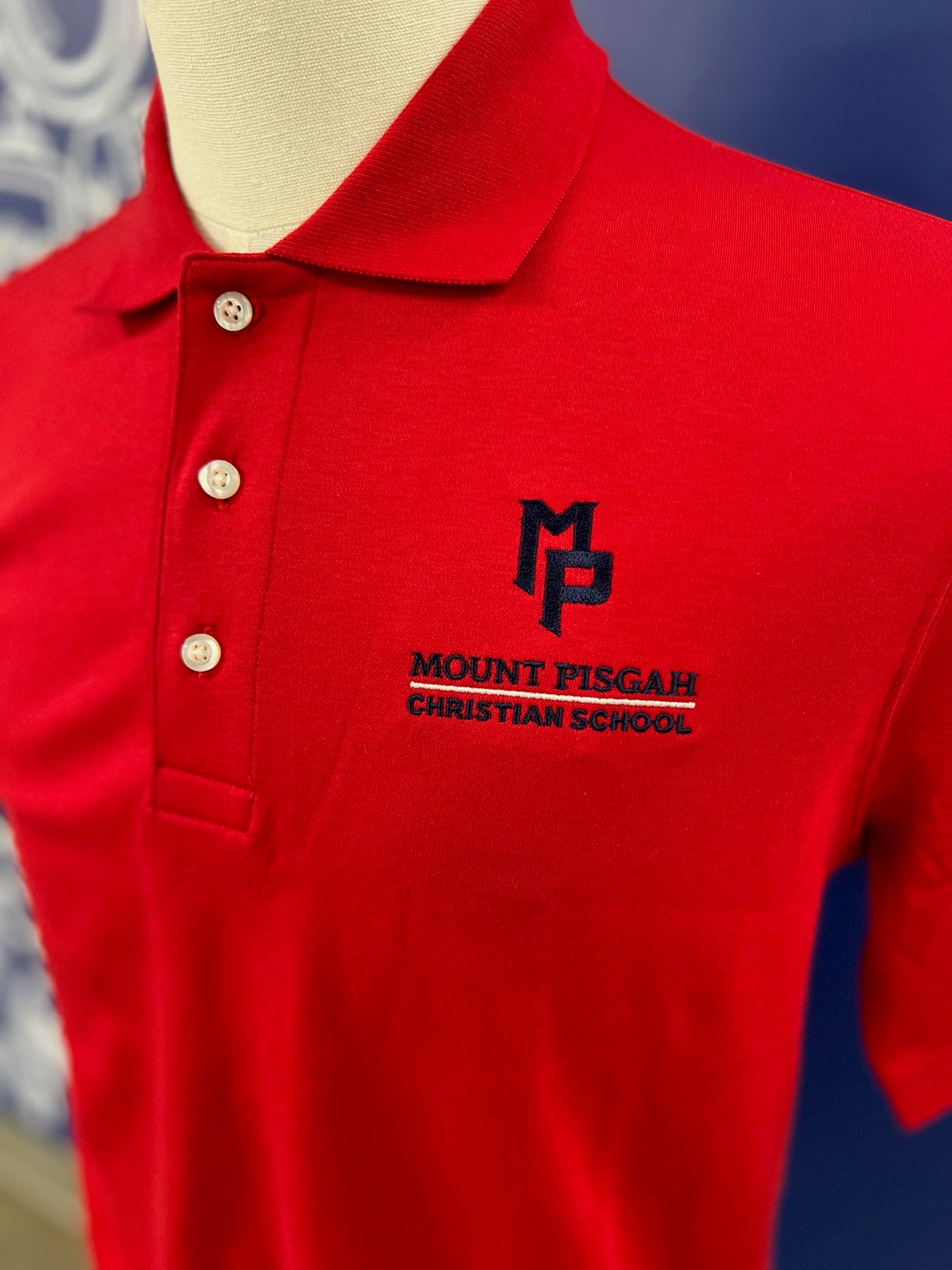 Men's Short Sleeve Interlock Polo Shirt