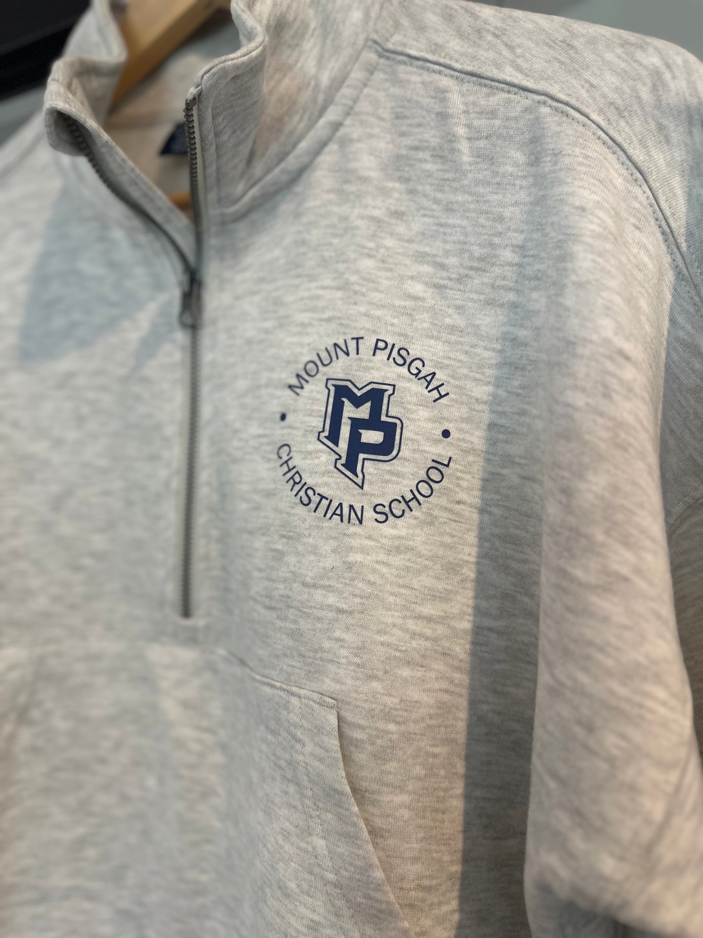 Women’s Classic Half-Zip – Heather Oatmeal