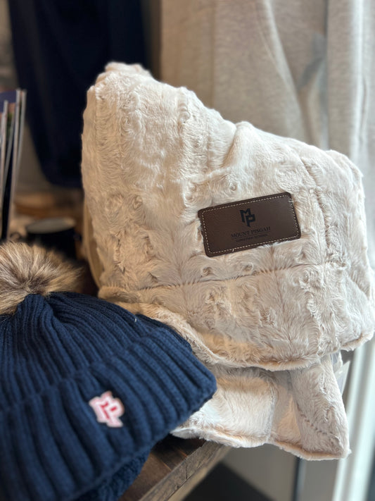 Taupe Blanket w/ Leather MPCS Patch