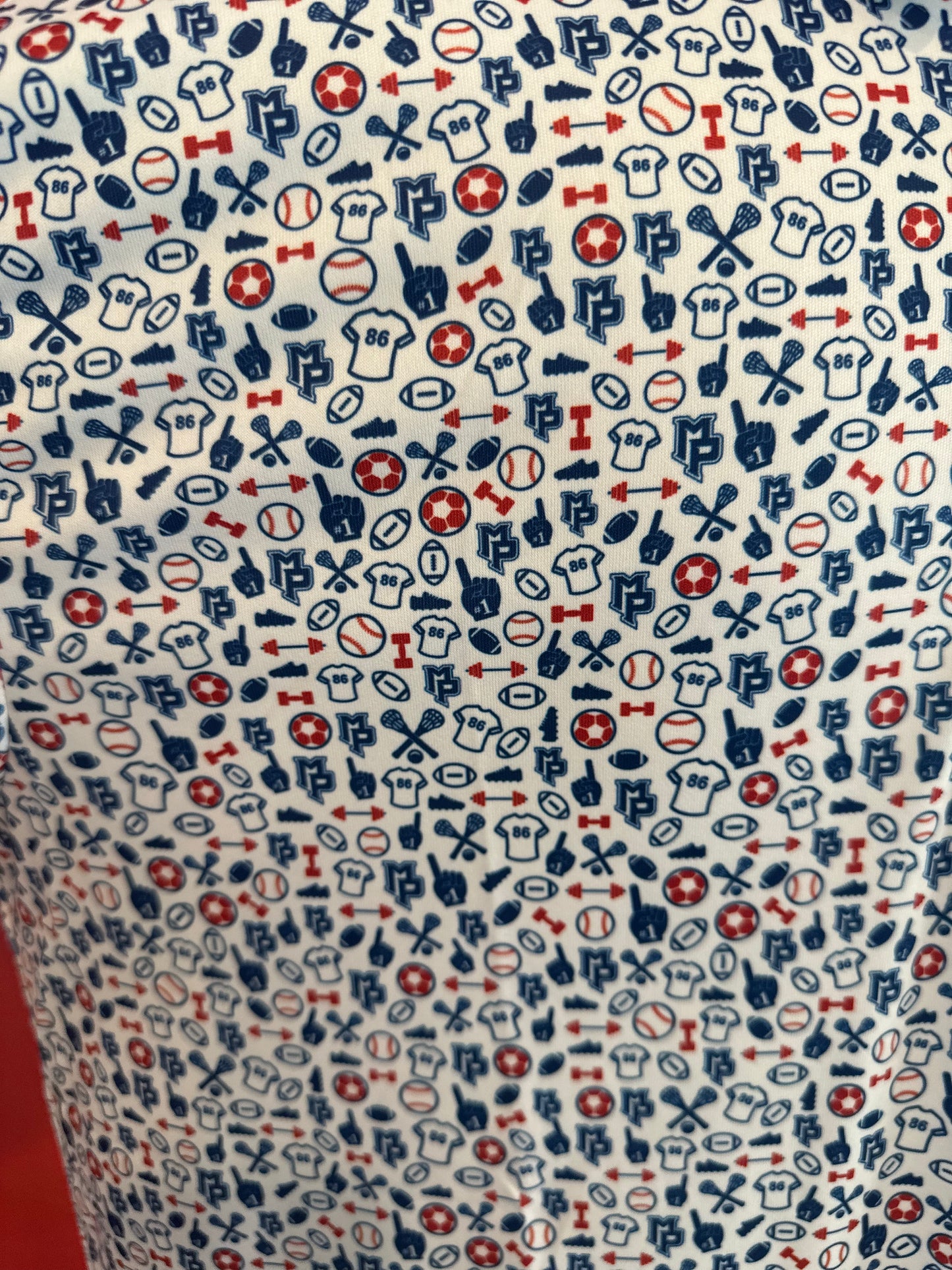 Custom MP Men's Motif Polo Shirt