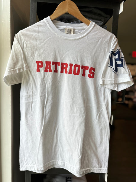 Adult White Patriots T-Shirt