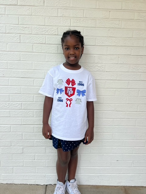 Youth Bows and Bells T Shirt