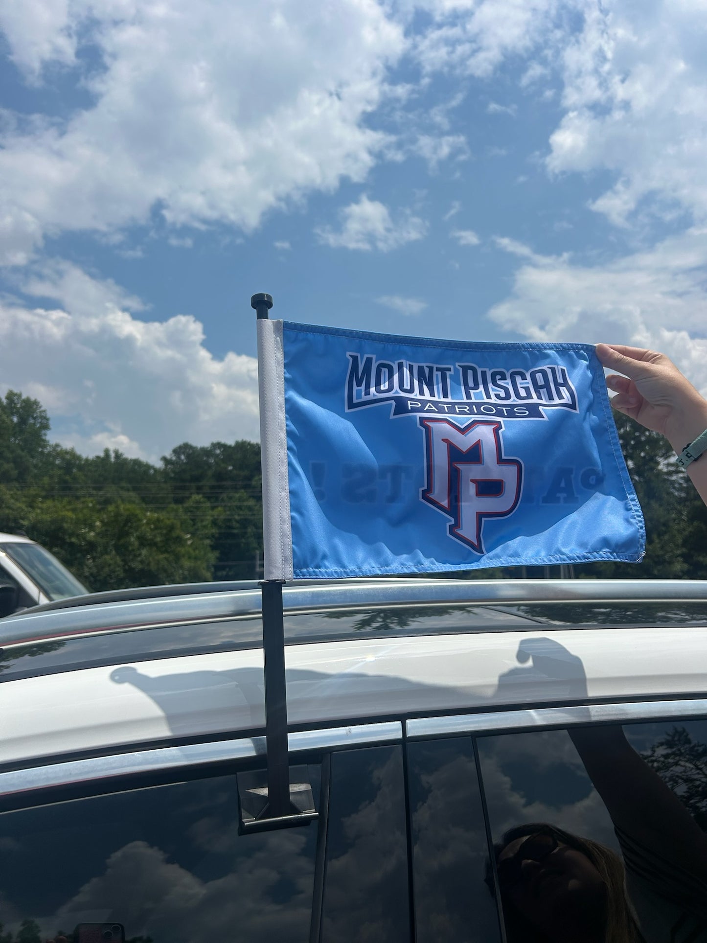 Mount Pisgah Car Flag