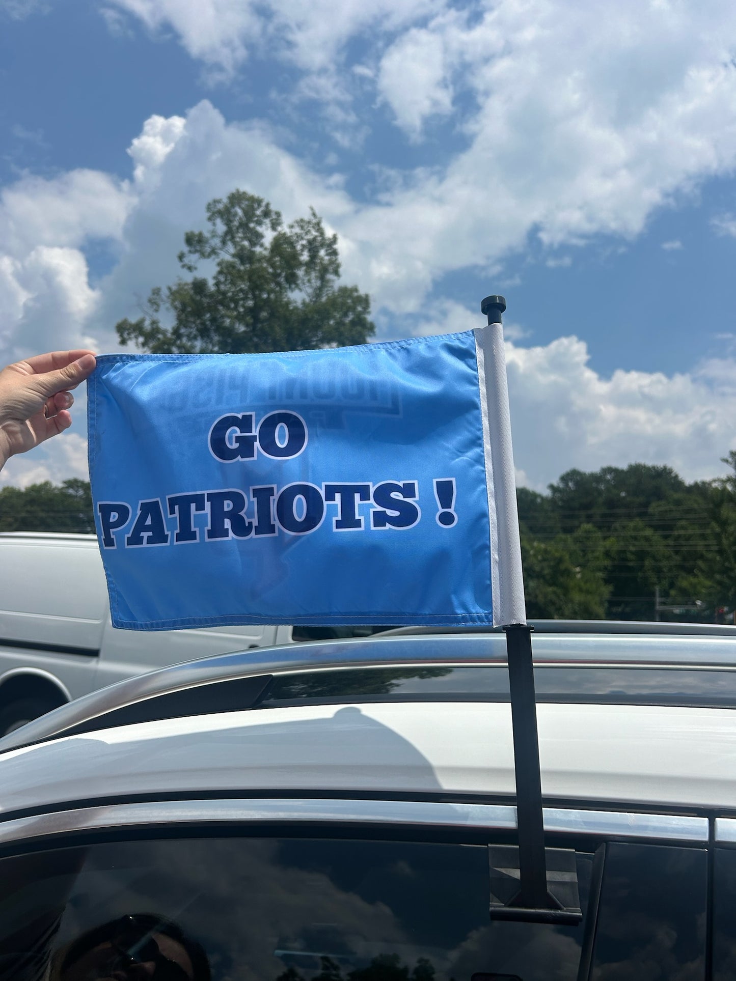 Mount Pisgah Car Flag