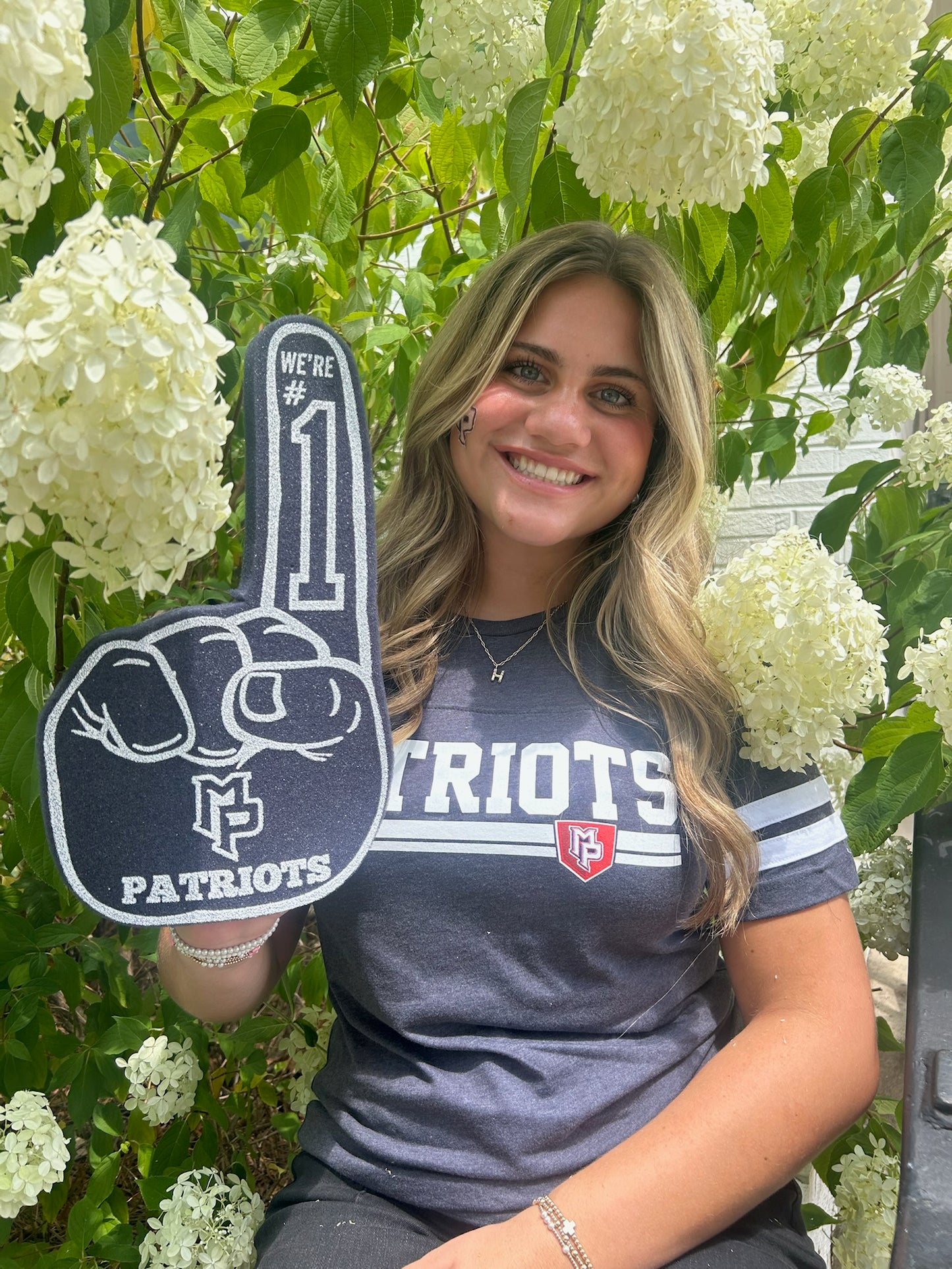 Patriots "We're #1" Foam Fingers