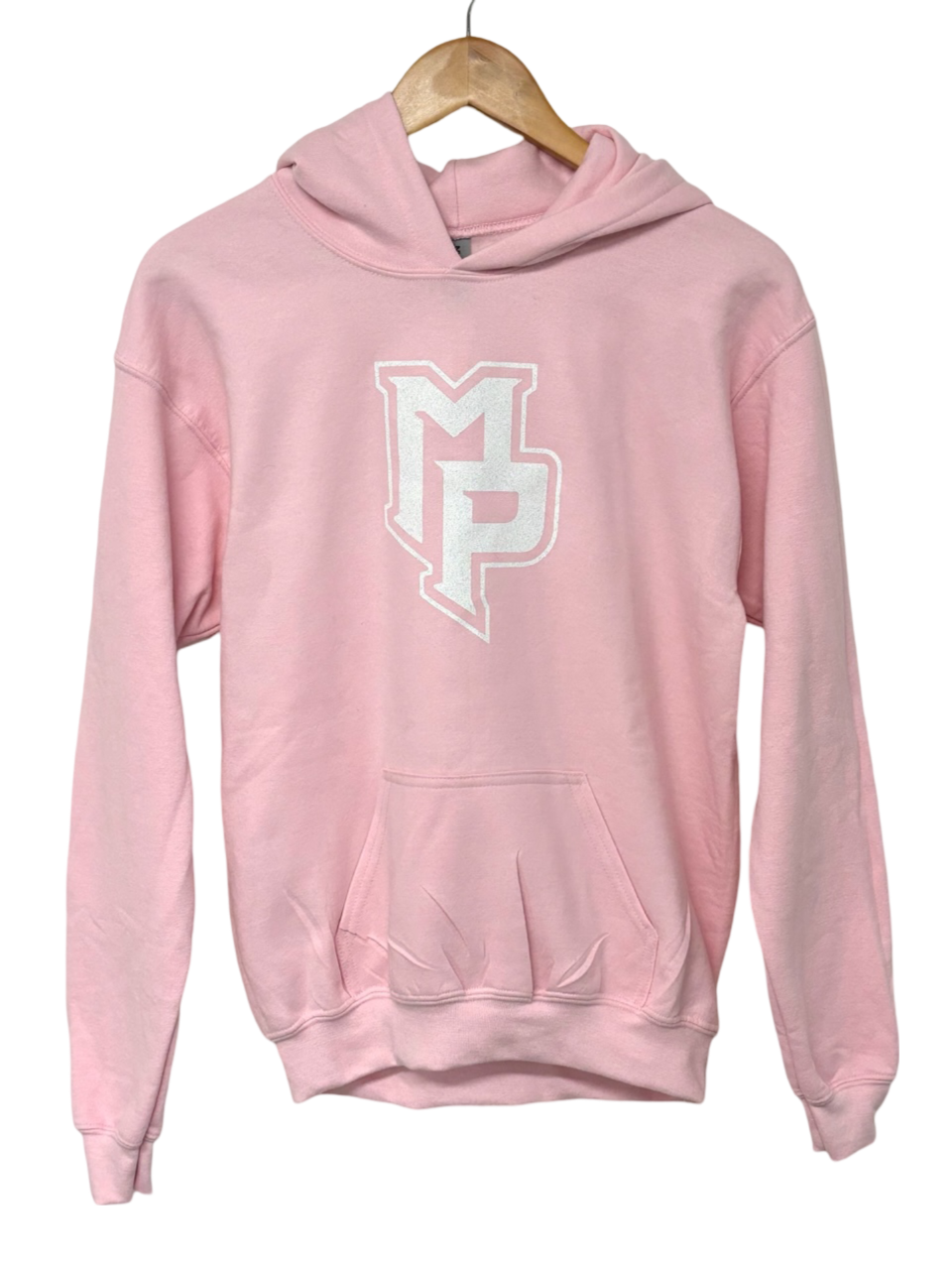 Youth Girl’s Pink Hoodie with Glitter MP