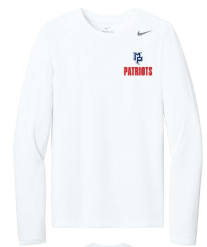 Patriots Nike Dri-FIT Long Sleeve Tee