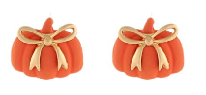 Pumpkin Fall Earrings