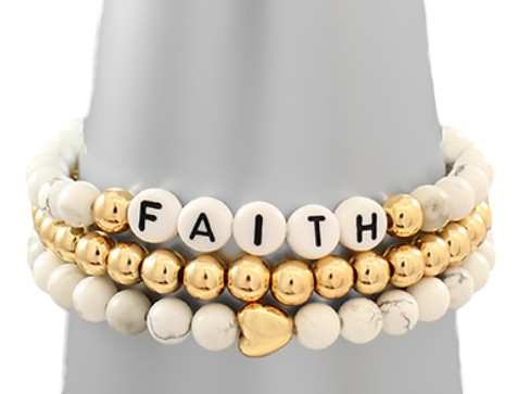 Faith Stone Bracelet