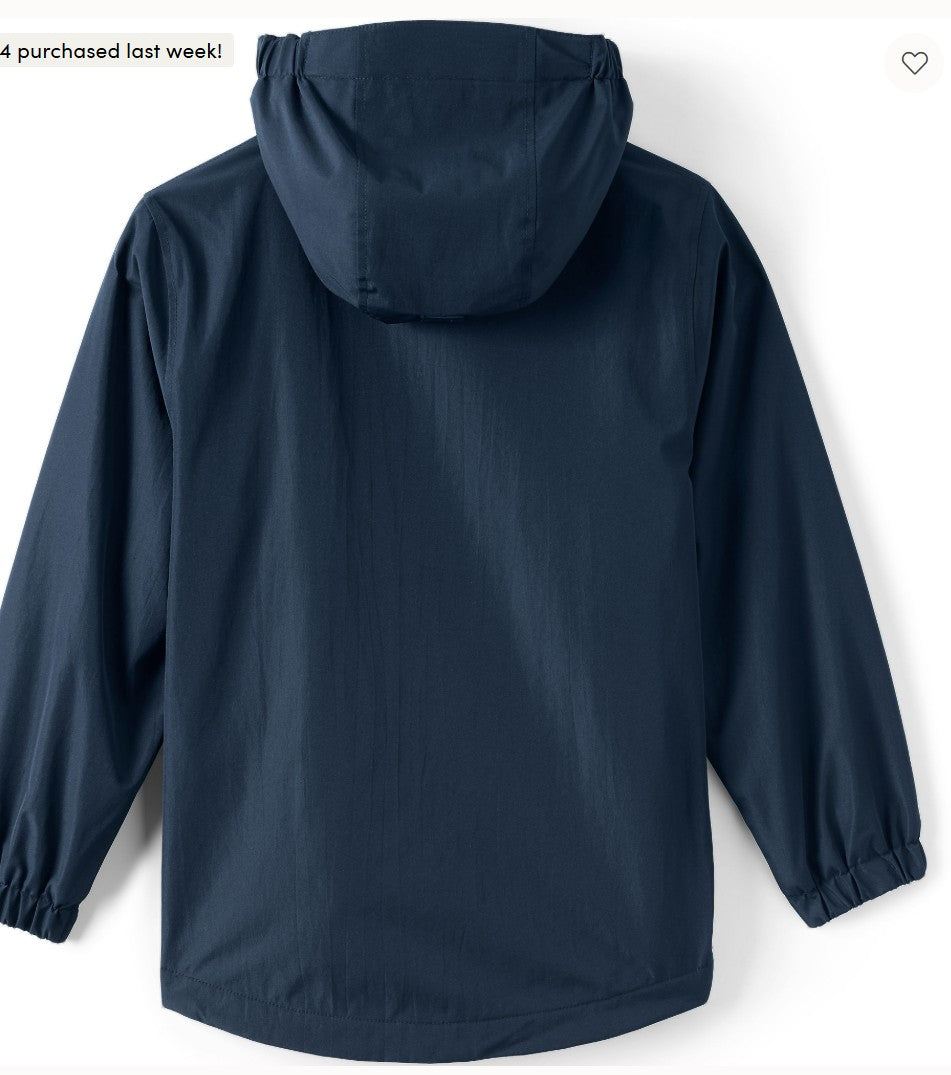 Youth Fleece Lined Rain Jacket