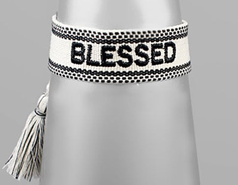 Blessed Tassel Bracelet