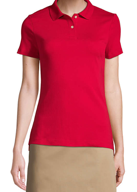 Women's Short Sleeve Interlock Polo Shirt