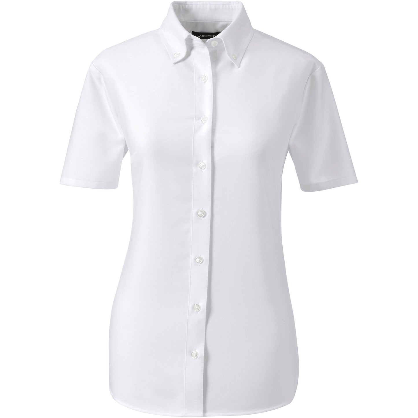 Women's Short Sleeve Oxford Dress Shirt