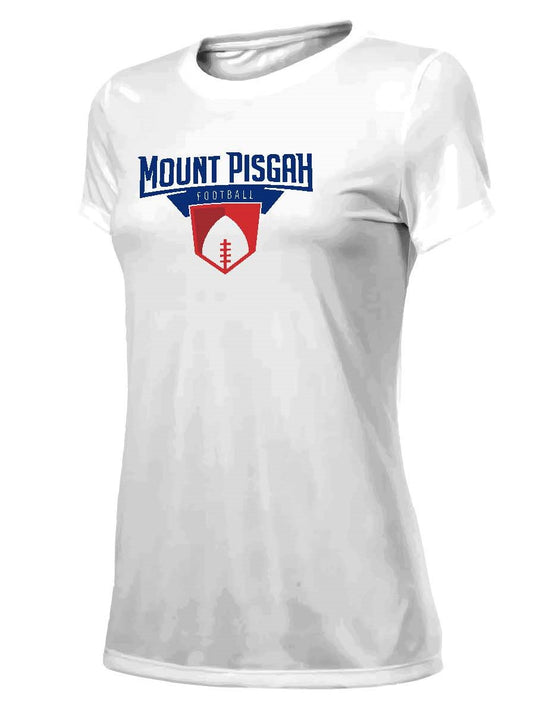 Ladies Mount Pisgah Football Fitted Tee