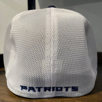 Navy and White MP Performance Fitted Hat