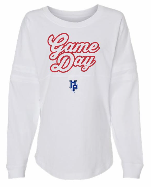 Game Day Long Sleeve Over-Sized Tee