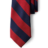 Red and Navy Striped Tie