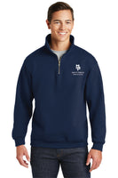 1/4 Zip Adult MPCS Cadet Collar Sweatshirt